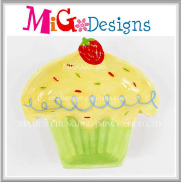 Werbegeschenk Keramik Kuchen Design Teller und Teller